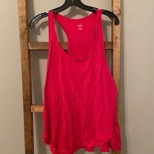 Hot pink Ana athletic tank top size L